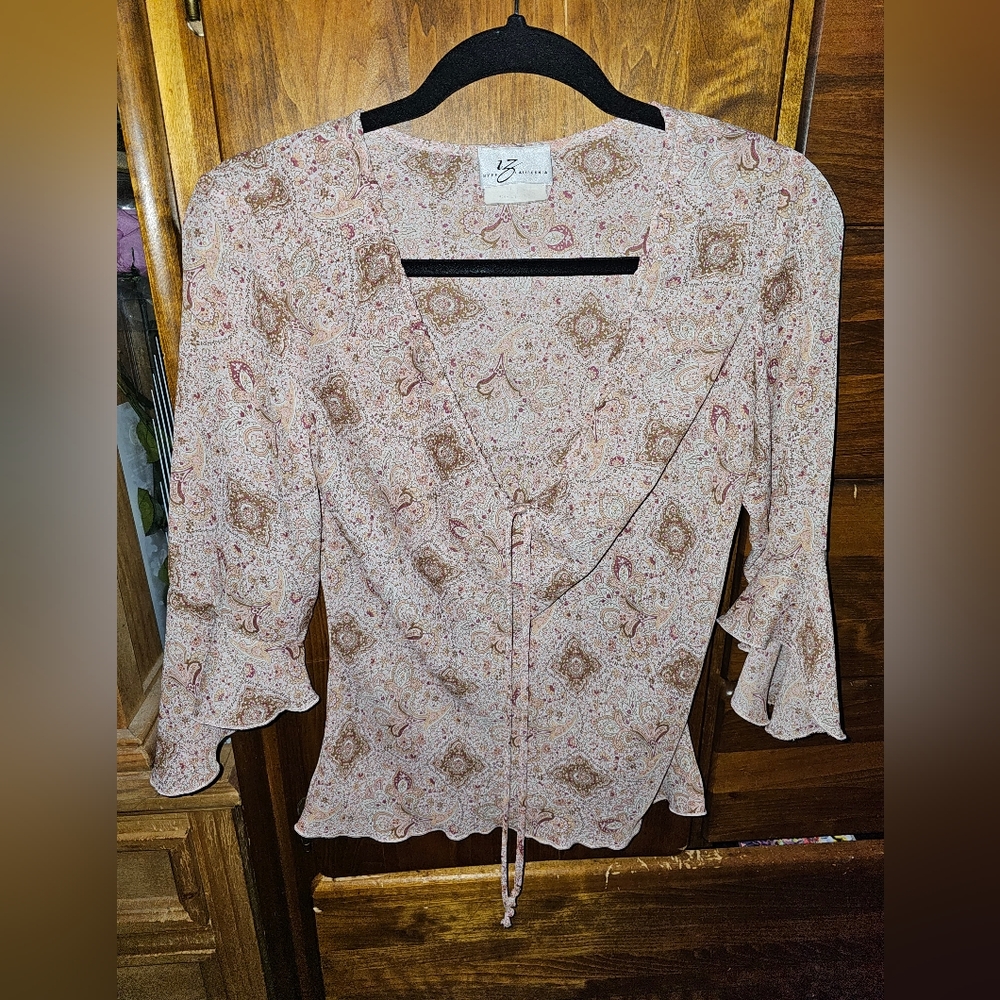 IZ Byer California peasant top size small